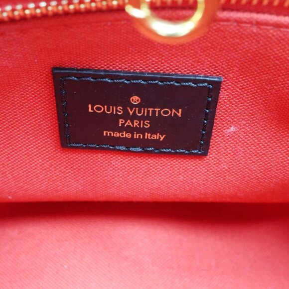 Louis Vuitton Onthego PM Giant Monogram Reverse Canvas Shoulder Bag Brown - Picture 12 of 12